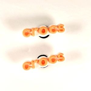 Crocs Peach Logo Jibbitz